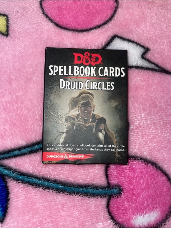Dungeons & Dragons Other - Dungeons & Dragons Spellbook Cards: Druid Circles